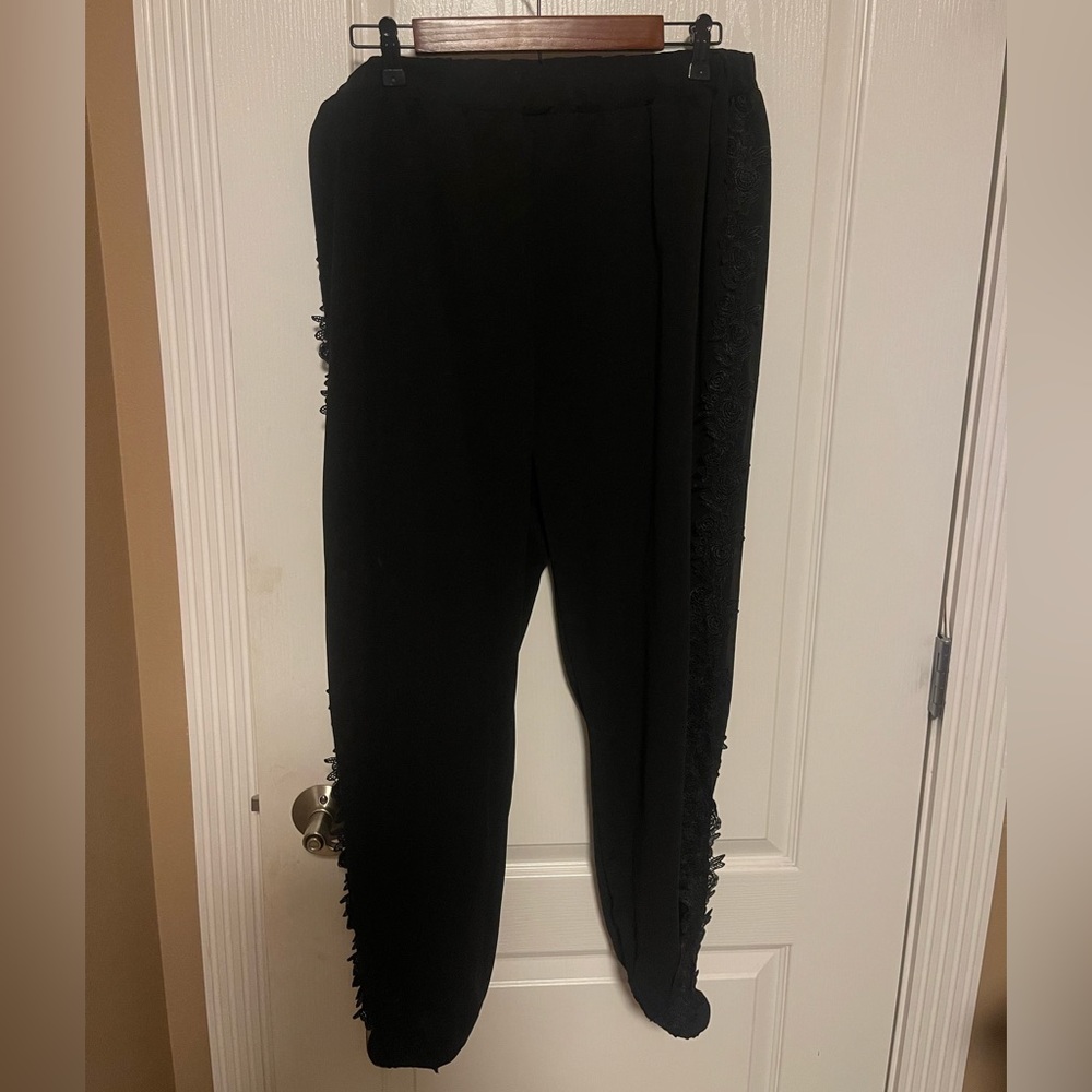 Shein Lace Flower Trousers